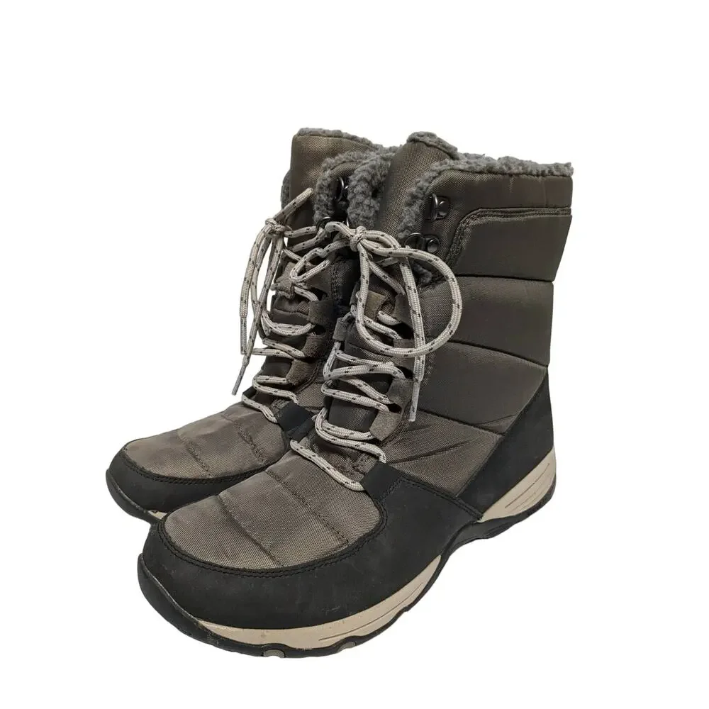 Bass Propel Women's 9.5 Snow Boots Winter Boots Rubber Sole Insulated Warm